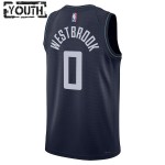Los Angeles Clippers Trikot Russell Westbrook Nike 2023-24 City Edition Navy Swingman - Kinder